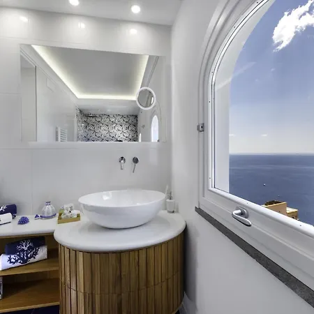 Villa In Positano With Sea-View Terrace Villa