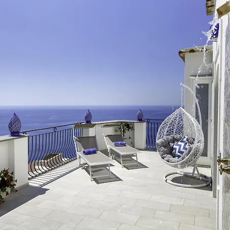 Villa In Positano With Sea-View Terrace Villa