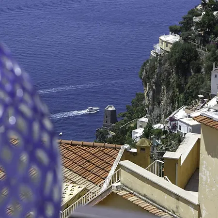 Villa In Positano With Sea-View Terrace Positano