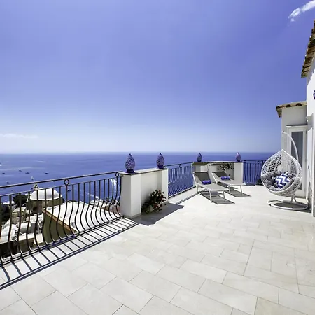 Villa In Positano With Sea-View Terrace Villa