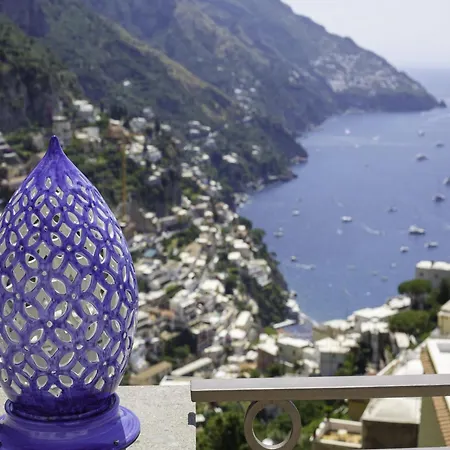 Villa In Positano With Sea-View Terrace