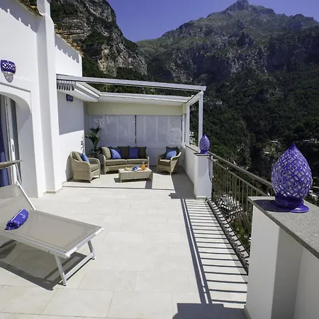 Villa In Positano With Sea-View Terrace Villa *