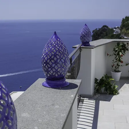 Villa In Positano With Sea-View Terrace Positano