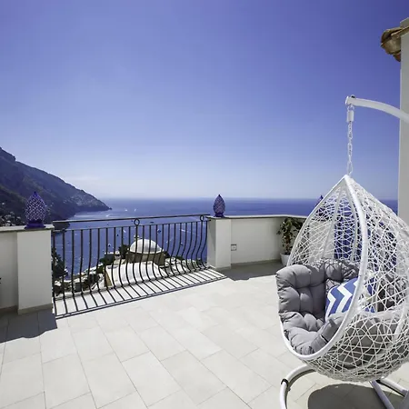 Villa In Positano With Sea-View Terrace * Positano