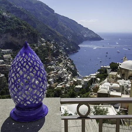 Villa In Positano With Sea-View Terrace