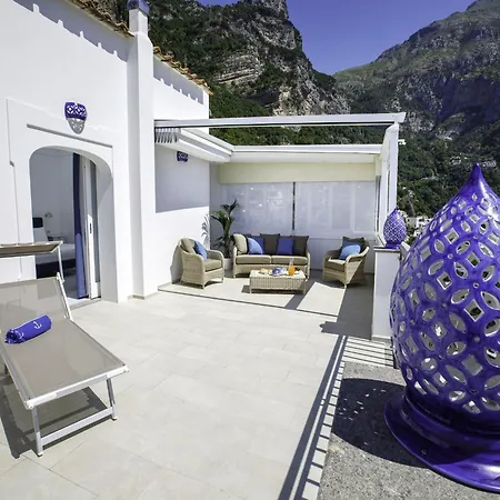 Villa In Positano With Sea-View Terrace Positano